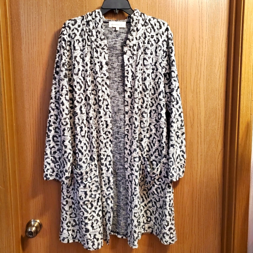 Daniel Rain Cardigan w/ Hood size 1X